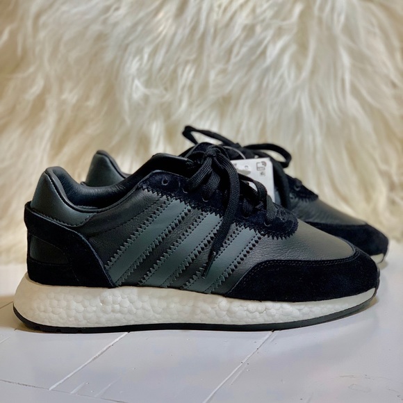 adidas leather running shoes